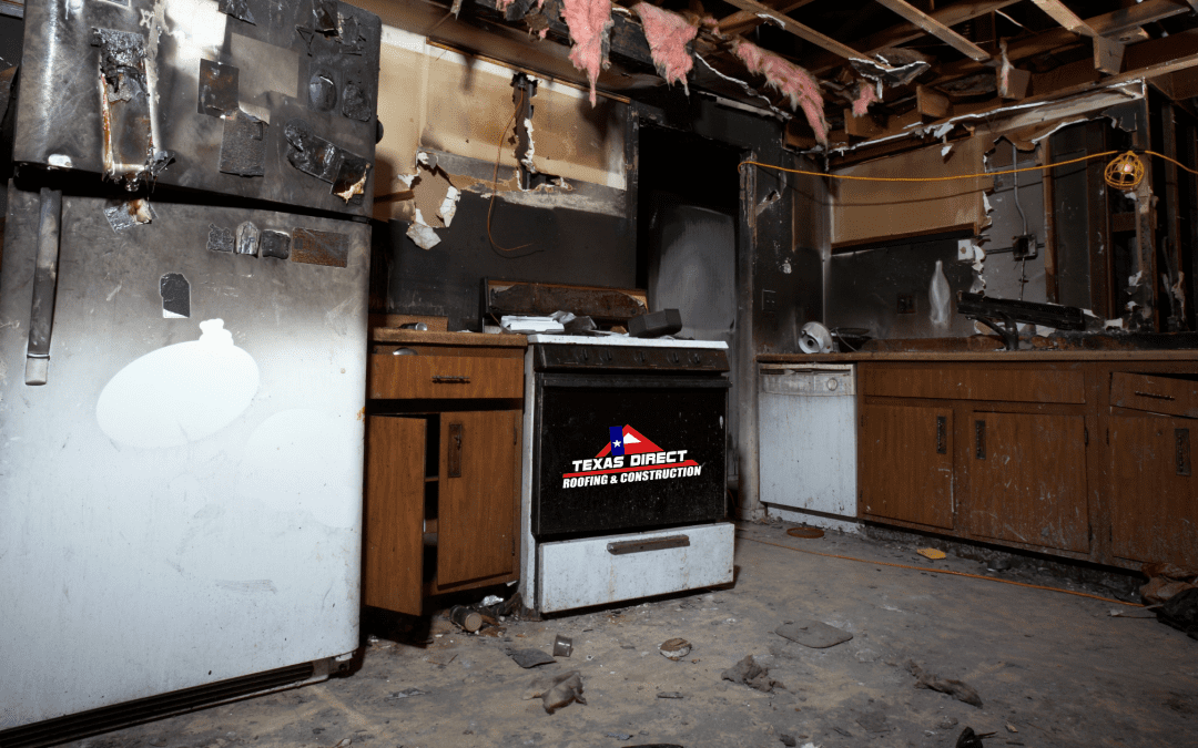 Texas Direct Roofing can make your home new again after a house fire