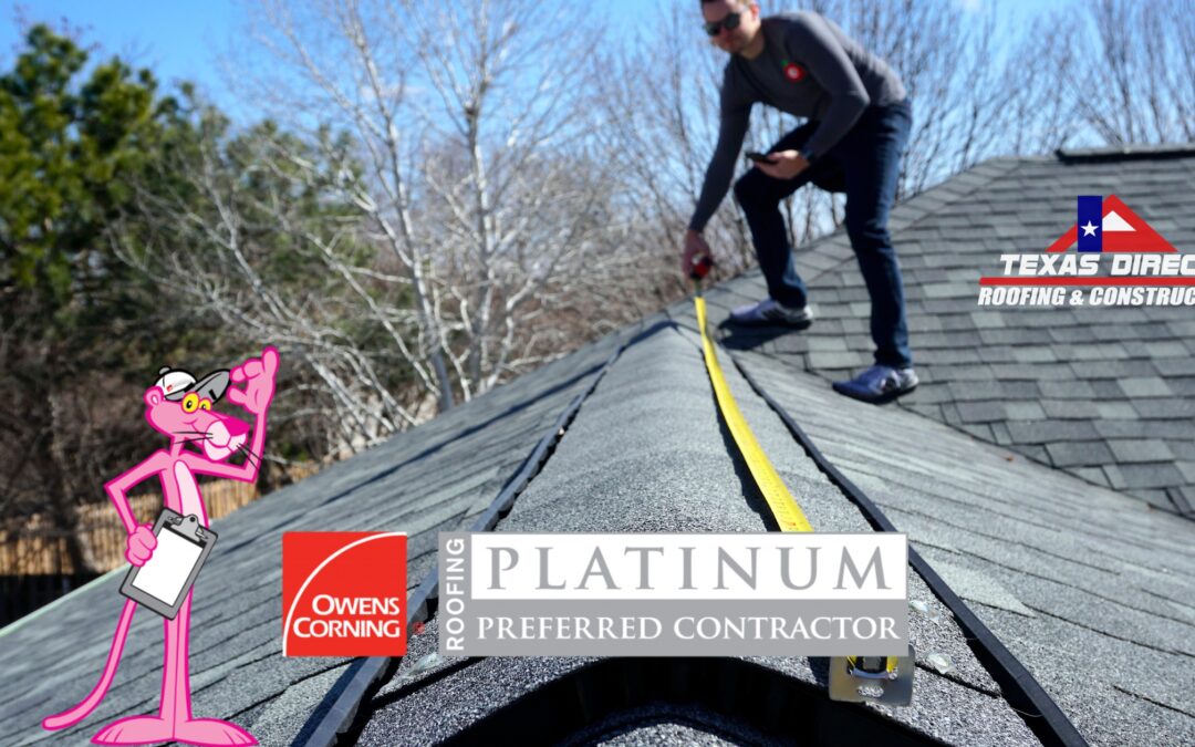 Owens Corning Platinum Preferrned Dallas Fort Worth Texas Direct Roofing