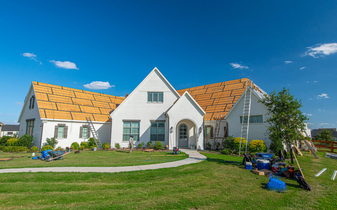 Fortified roof installation with seam tape applied